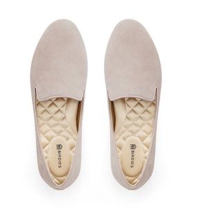 Birdies Starling Loafer in Slate Suede EUC